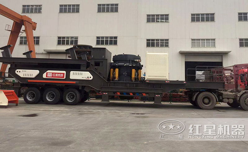 二級碎煤，移動圓錐破，層壓破碎，效能高高產