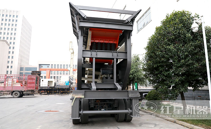 移動破碎機+振動篩，可先篩后碎或先碎后篩