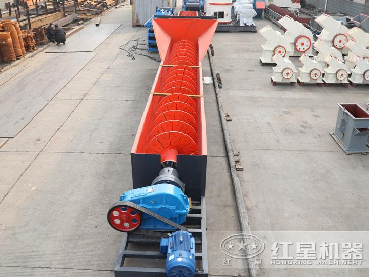 螺旋風化沙洗沙機清洗力度大,產量高 螺旋風化沙洗沙機清洗力度大,產量高