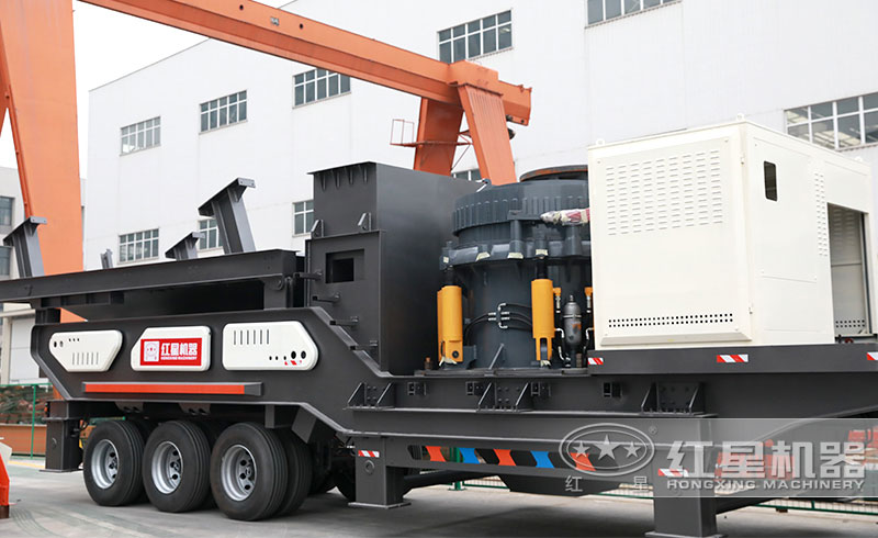 圓錐式移動破碎機，多腔模式，彈簧保險過載裝置