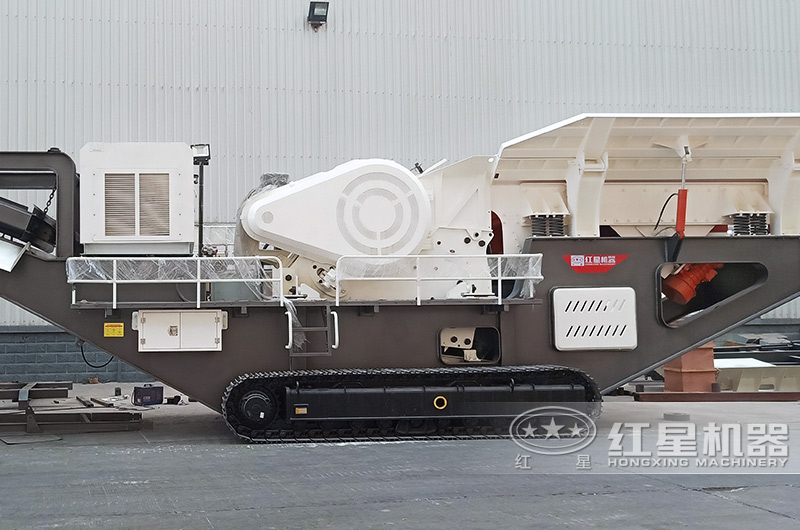 新型移動破碎機，高產(chǎn)效能高投資少