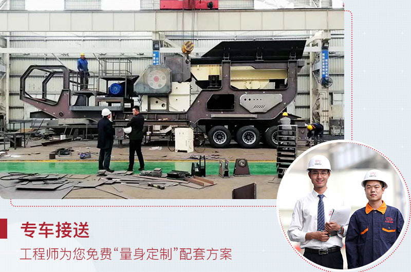 四組合、三組合移動圓錐破碎機(jī)，紅星為您免費定制