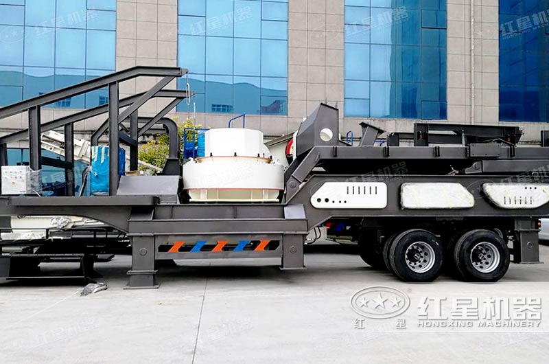 石子沙子混合制砂機——移動式制砂機 石子沙子混合制砂機——移動式制砂機