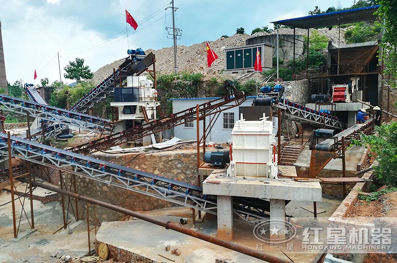 江蘇客戶制砂機(jī)生產(chǎn)線圖片