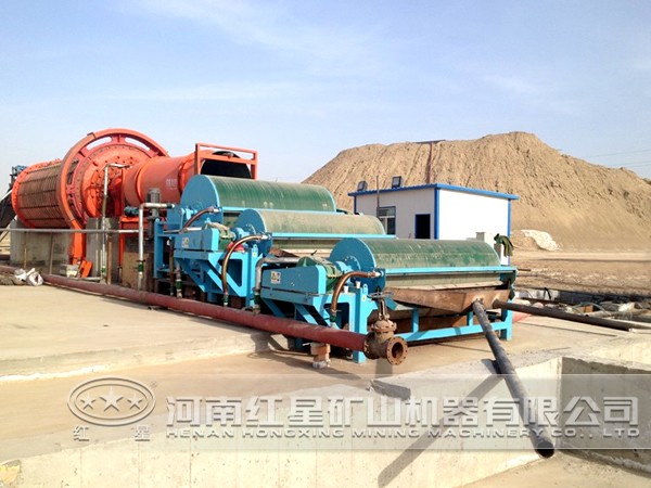 滾筒式尾礦回收磁選機(jī)技術(shù) 滾筒式尾礦回收磁選機(jī)技術(shù)