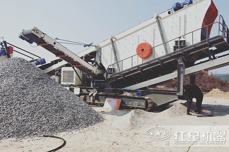 流動石子機作業(yè)現(xiàn)場 流動石子機作業(yè)現(xiàn)場